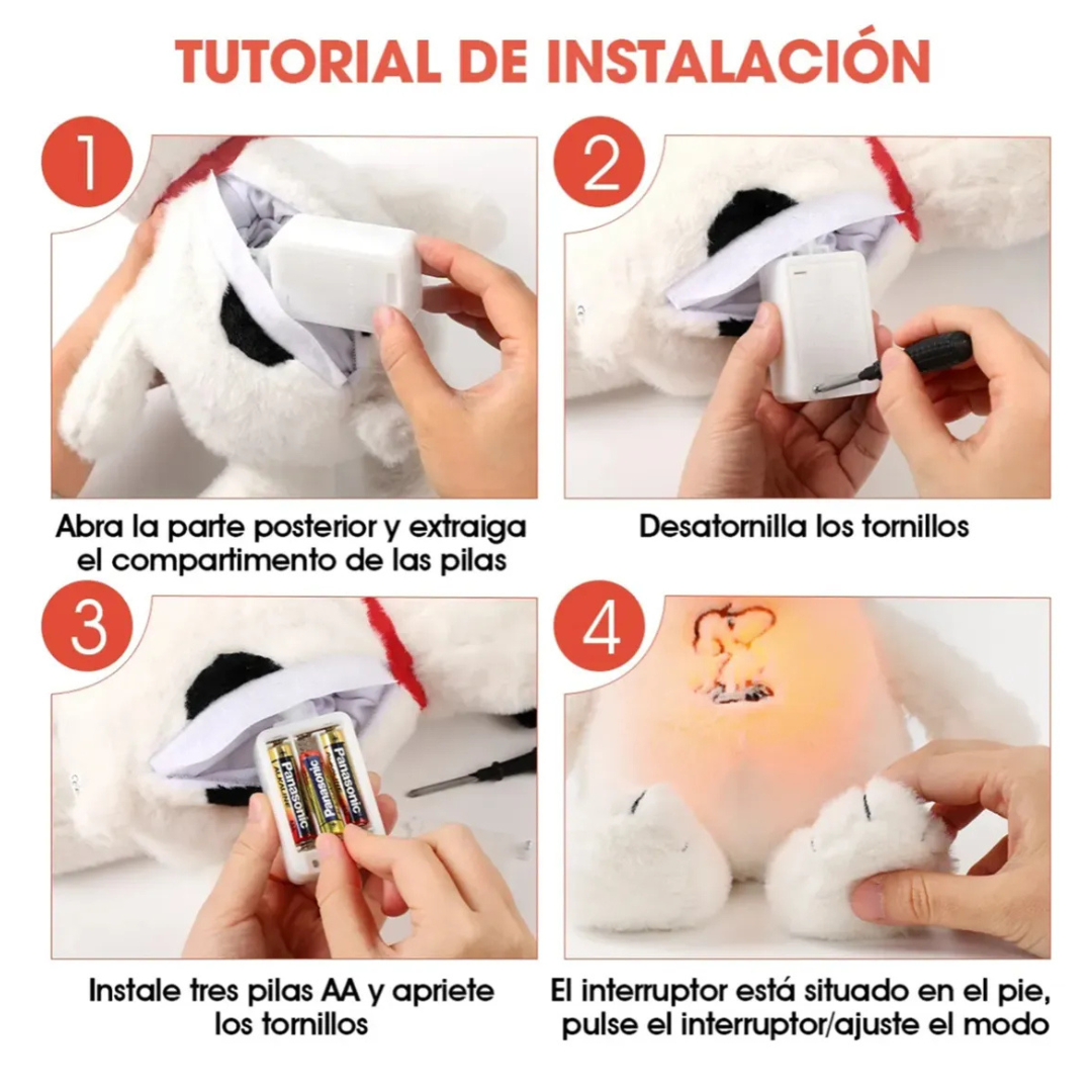 Peluche De Snoopy que Respira